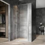 RAVAK Nexty uși de duș 120 cm înclinabilă satin mat/sticlă transparentă 03OG0U00Z1 (03OG0U00Z1)