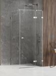 NEW TRENDY Avexa cabină de duș 110x90 cm dreptunghiular crom luciu/sticlă transparentă EXK-1476 (EXK1476)