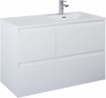 Elita Split dulap 100x45.8x63.5 cm sub chiuveta pe perete alb RE011005155290 (RE011005155290)