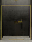 NEW TRENDY Prime Light Gold uși de duș 190 cm culisantă D-0448A