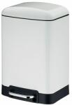 Kela Davino cos de gunoi 6 l alb-negru 22996 (22996) Cos de gunoi