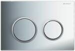 Geberit Omega20 buton de spălare pentru WC crom lucios-crom mat 115.085. KH. 1 (115085KH1)