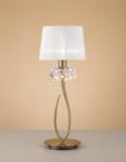 Mantra Loewe veioză 1x20 W alb-alamă 4736 (4736)