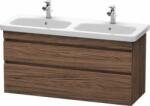 Duravit DuraStyle dulap 123x44.8x61 cm sub chiuveta pe perete nucă DS649802121 (DS649802121)