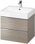 Cersanit Virgo dulap 59.4x42.7x50.1 cm sub chiuveta pe perete gri-stejar S522-020 (S522020)