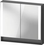 Duravit Qatego dulap 80x15.5x75 cm cu oglinda grafit QA7151049491010 (QA7151049491010)