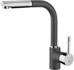 Strohm Teka ARK baterie bucătărie pe picior crom-negru-grafit/gri 23938120Q (23938120Q)