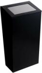 FANECO Hit cos de gunoi 30 l oţel-negru WB30BL (WB30BL) Cos de gunoi