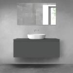 Oltens Vernal dulap 120x45.6x47 cm sub chiuveta pe perete grafit mat 60016400 (60016400)