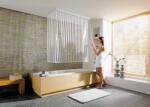 Kleine Wolke Duschrollo jaluzele de duș cu set de casete 240x138 cm transparent-alb 3319100745 (3319100745) Perdea de dus