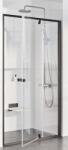 RAVAK Pivot uși de duș 100 cm înclinabilă negru mat/sticlă transparentă 03GA0300Z1 (03GA0300Z1)