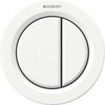 Geberit Typ 01 buton de spălare pentru WC alb 116.050. 11.1 (116050111)