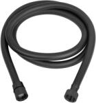 Invena Dark furtun de duș 150 cm negru AW-44-004 (AW44004)