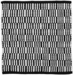 Sealskin Bandra covor de baie 60x60 cm pătrat negru 800106 (800106) Covor baie