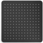 Excellent Slim cap de duș 20x20 cm pătrat negru AREX. 3022BL (AREX3022BL)