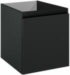 Oltens Vernal dulap 40x45.6x47 cm sub chiuveta pe perete negru 60018300 (60018300)
