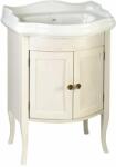 SAPHO Retro dulap 60x45x93 cm sub chiuveta pe picioare alb 1684 (1684)