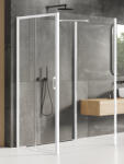 NEW TRENDY Prime White cabină de duș 110x110 cm pătrat alb mat/sticlă transparentă K-1566 (K1566)
