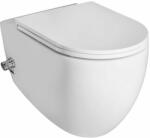 ISVEA Infinity toaletă cu spălare agăţat fără margine alb 10NFS1001I