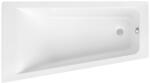 Roca Easy cadă de colț 160x90 cm partea stângă alb A248411000 (A248411000)