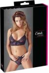 Cottelli Collection - Virágos, csipke melltartó szett (lila) (22122691041) - sexshopcenter