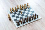  Fekete francia akác sakk-készlet