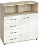 Bogdan Furniture G Скрин Мебели Богдан, модел BM-Ava 14-1000, ГБ сонома и бяло гланц