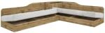 Bogdan Furniture I Ъглови легла Mod 2001, Дъб артисан