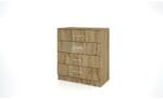 Bogdan Furniture I Скрин с 4 чекмеджета Mod 3003, Дъб артисан