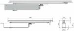 G-U Amortizor cu sina cu glisare G-U KIT_VTS 634 ingropat in canatul usii cu blocator (KIT_VTS 634)
