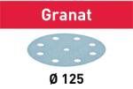 Festool csiszolópapír STF D125/8 P220 GR/10 Granat (578165)