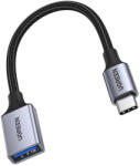 UGREEN Cablu de date UGREEN US378B USB-C tata la USB 3.0 mama, 5 Gbps, 15cm Negru (15305-ugreen)