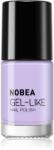 NOBEA Day-to-Day Gel-like Nail Polish lac de unghii cu efect de gel culoare Blue violet #N61 6 ml
