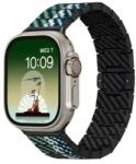 Pitaka Curea Pitaka din Fibra de Carbon Poetry of Things pentru Apple Watch seriile 1-9/SE /Ultra/Ultra 2, 38/40/41/42/44/45/49 mm (AWB2305)