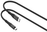 Lemontti Cablu Lemontti Type-C la Type-C, 100W, 1.2m, Negru (LEMCTYC100WN)