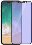 DEVIA Folie Protectie Sticla Temperata Devia Van Anti-BlueRay Full pentru Apple iPhone X (Transparent/Negru) (DVVABFIPHXBK)