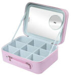 Cupio Geanta cosmetica cu oglinda LED si organizator MUAH (C8195)