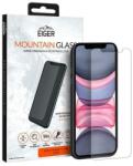 Eiger Folie Protectie Sticla Alumino-Silicata Eiger 2.5D Mountain Glass EGMSP00109 pentru Apple iPhone 11 Pro / XS / X (Transparent) (EGMSP00109)