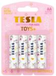 TESLA Tesla Batteries - 4 db Alkáli elem AA TOYS+ 1, 5V TS0003 (TS0003)