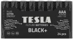 TESLA - 24 db Alkáli elem AAA BLACK+ 1, 5V 1200 mAh 8594183396699 (TS0008)