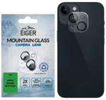 Eiger Folie de protectie Eiger 3D Mountain Glass Clear Sticla pentru Camera iPhone 15 / 15 Plus (Transparent) (EGSP00910)