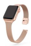 Mybandz APW381572 keskeny milánói fém óraszíj Apple Watch-hoz, rosegold 38 - 41 mm (APW381572) - ebolt