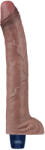Lovetoy Real Softee Vibrating Dildo 10.5" Brown Vibrator