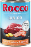 Rocco Rocco Junior 6 x 400 g - Vită cu somon și cartofi