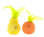  TIAKI TIAKI Pear & Orange Set de jucării pentru pisici - 2 bucăți
