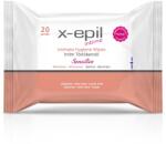 X-Epil Intimate Hygiene Wypes Sensitive Intim Törlőkendő 20 db