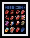 GB eye Poster cu ramă GB eye Music: The Rolling Stones - Tongues (PFC2406)
