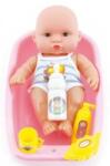 Teddies Bebeluş din plastic 18 cm cu accesorii într-o cadă (TD00312007) Papusa