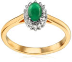 Heratis Forever Arany gyémánt gyűrű smaragddal 0, 090 ct IZBR699S
