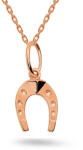 Heratis Forever Rózsarany patkó medál IZ4638MR